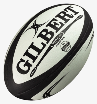 Black Gilbert Rugby Ball #9885036
