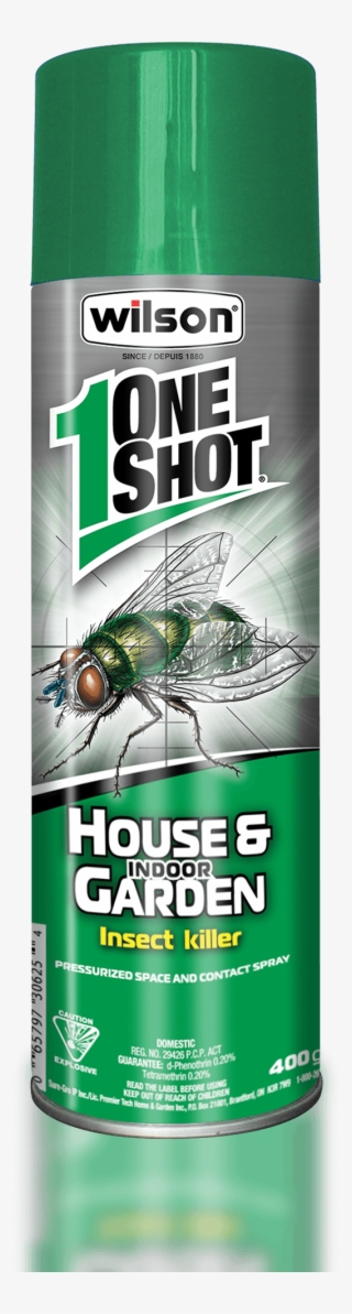 Wilson One Shot House & Garden Insect Killer - Insect Killer Png #9885332