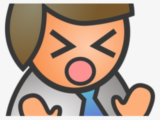 Anger Clipart Animosity - Stressed Out Cartoon Transparent #9886035