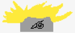 Naruto's Head Band And Hair - Graphic Design #9886083