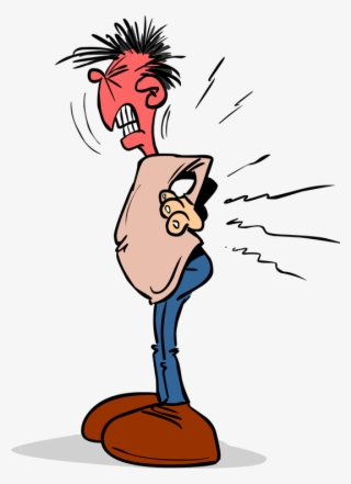 Human Clipart Back Head - Rückenschmerzen Cartoon #9886827