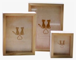 Customized Photo Wooden Shadow Boxes Frame - Picture Frame #9886875