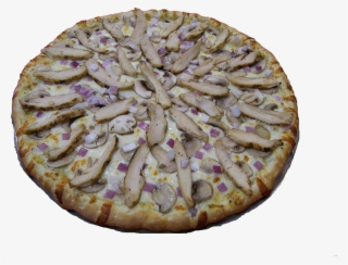 Garlic Chicken Pizza #9887137