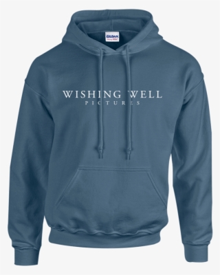 Right Carousel Arrow - Indigo Blue Gildan Hoodie #9887175