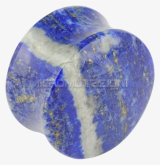Lapis Lazuli Convex Ear Plug Ear - Opal #9887877