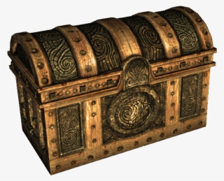 Sr Icon Cont Chest 04 - Skyrim Chest Png #9889021