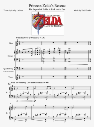 Princess Zelda's Rescue - Beginner Violin Sheet Music #9889499