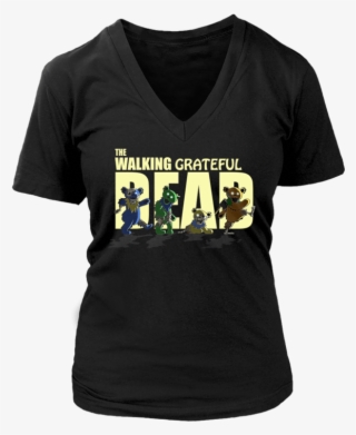 The Walking Grateful Dead Marching Dancing Bear Womens - Active Shirt #9890023