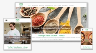 Food Service Responsive Website Design - Superfood #9890678