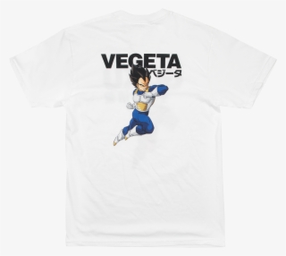 Dragon Ball Super Goku And Vegeta White Tee - Cartoon #9890704