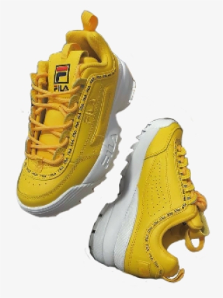 Asthetic Clothes Shoes Fila Cute - Fila Tenis Amarillos #9890968