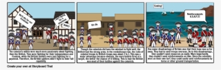 Revolutionary War - Cartoon #9891489