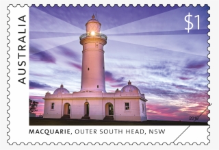 $1 Stamp, Macquarie Lighthouse, Outer South Head - Lighthouse #9891925