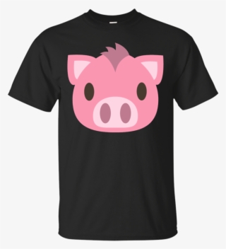 Pig Face Emoji T-shirt - Sky Was Yellow And The Sun #9893214