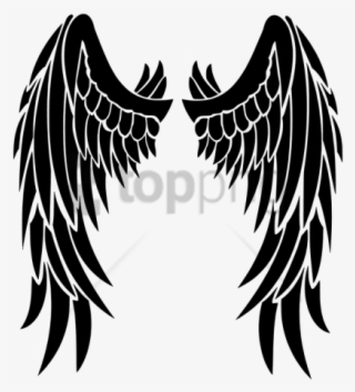 Free Png Black Wings Png Image With Transparent Background - Transparent Angel Wings Clip Art #9893698