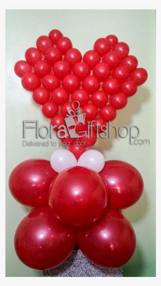 Hot Red Heart Balloons - Balloon #9893799