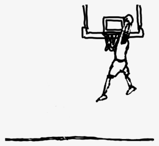 Coloring Dunking Cool Sports Drawings Png Coloring - Sketch #9894410