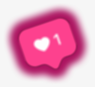 Instagram Neon Like Png ➤ Download - Tongue #9894496