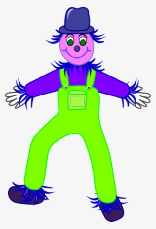 Vector Clip Art - Scarecrow Clip Art #9895663