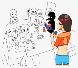 Karaoke Night Collab - Drawing #9896031