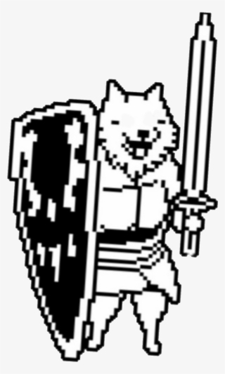 Half Way Through Removing Lesser Dog's Face, I Realized - Undertale Lesser Dog #9896499