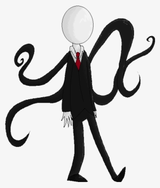 Slenderman Clipart Goanimate - Slenderman Cartoon Png #9896722