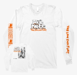 Soul Power "the Low End Fury" White - Long-sleeved T-shirt #9896731