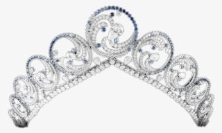 Diamond Van Jewellery Tiara Crown Arpels Cleef Clipart - Van Cleef Tiara Png #9896927