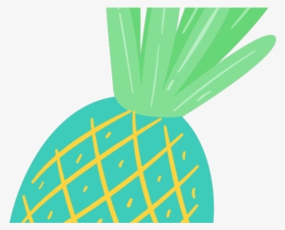 Blue Clipart Pineapple - Pineapple #9897528