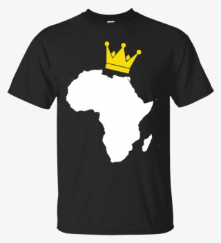 Africa Crown T-shirt & Hoodie - Africa Map No Background #9897831