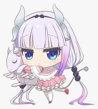 Kobayashi San Chi No Maid Dragon Op Theme [60fps] - Kanna Chibi Transparent #9898018