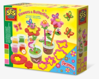 Scented Flowers And Butterflies - Ses Creative #9898138