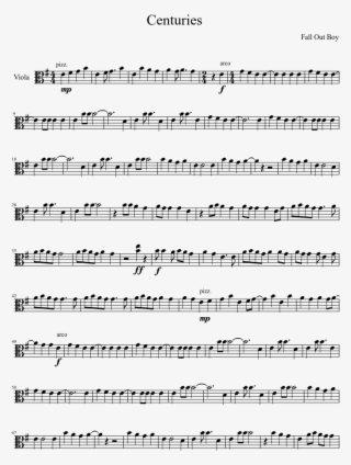 Centuries By Fall Out Boy - Bitter Sweet Symphony Partitura Violin #9899224