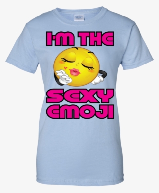 Sexy Emoji Ladies' 100% Cotton T-shirt - T-shirt #9899556