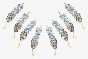 S100962 Vneck<br>8 Feathers V Neckline - Neckline #991882