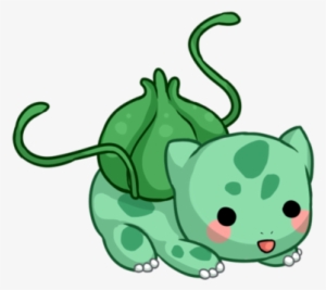 Pokemon, Bulbasaur, Cute, Kawaii, Chibi - Kawaii Bulbasur Gif #991915