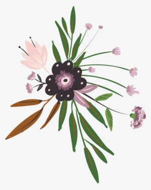 Svg Black And White Library Floral Design Flower Decoration - Flower #992514