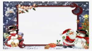 Moldura Natal E Png - Marcos De Fotos De Navidad #993555