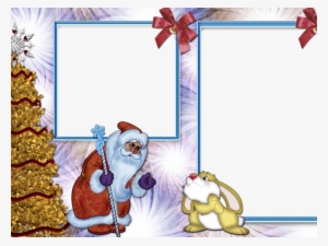 Moldura Foto Natal - Marcos Para Dos Fotos De Navidad #993689