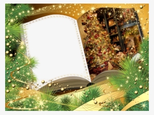 Livro De Natal - Fireplace Christmas Ornaments Home 24x18 Print Poster #994059