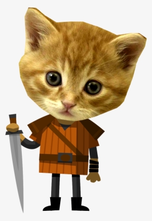 Kitten Medieval Flat Copy 2 - Medieval Kitten #994656