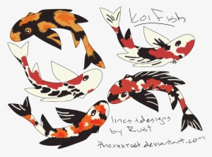 Png Black And White Stock Or Dragon Adoptables By Thexxxrust - Top View Of Koi Fish #995352