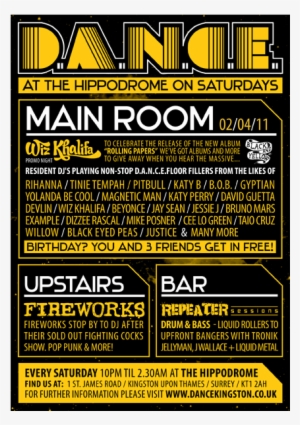 D - A - N - C - E - / Wiz Khalifa - Saturday 2nd April - Wiz Khalifa #996061