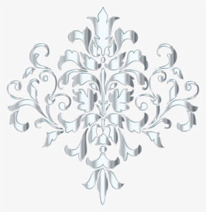 This Free Icons Png Design Of Silver Damask Design #996155