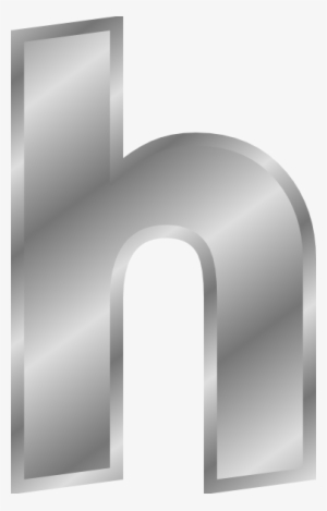 Silver - Silver Letter H #996829