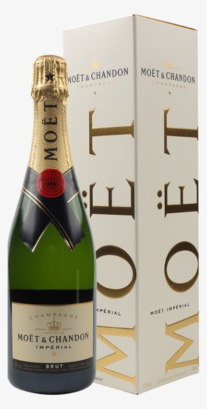 Moet & Chandon Imperial W/ Gift Box - Moet & Chandon Brut Imperial Non Vintage Champagne #996850