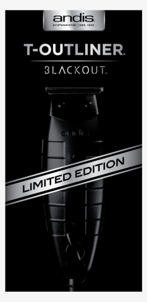 Andis T Outliner Black Out Limited Edition - Andis T Outliner Blackout #996852