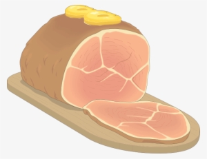 How To Set Use Ham With Pineapple Clipart #996930