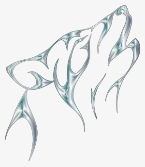 This Free Icons Png Design Of Silver Tribal Wolf No #997009