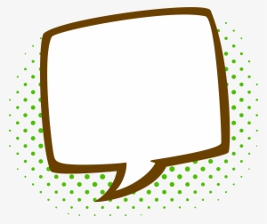 Olive Green Empty Comic Bubbles Rain Clipart Png Image - Welcome Quotes For Guest #997622